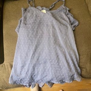Purple tank top